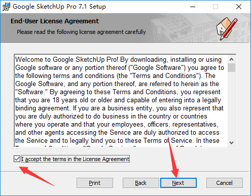 SketchUp 7.1【草图大师7.1中文破解版】下载与安装方法