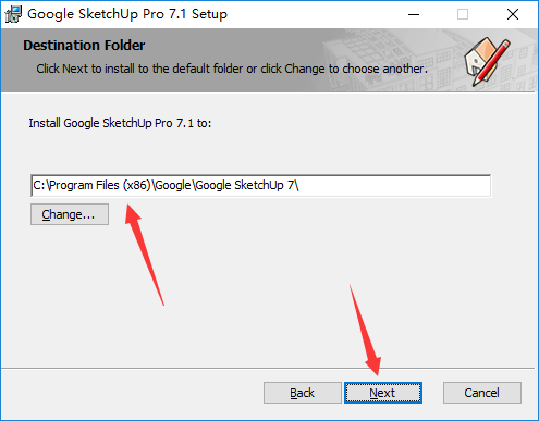 SketchUp 7.1【草图大师7.1中文破解版】下载与安装方法