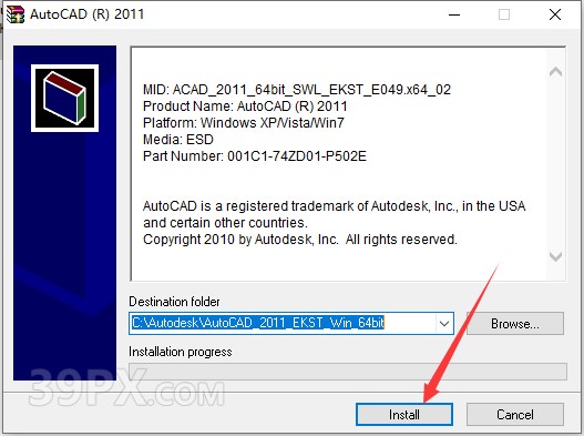 3d510a220db4772a93bcd73c9bd26e4d Auto CAD 2011 中文32/64位破解版+安装教程+Win7/8/10通用下载