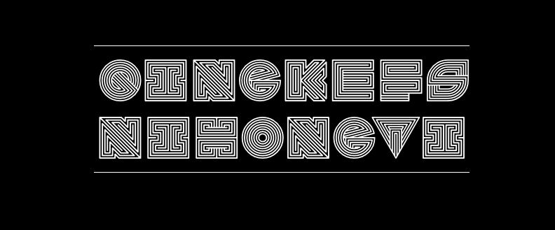 2d66d735b8fcd27333f60bcc6298e918 庆科FS霓虹灯英文体