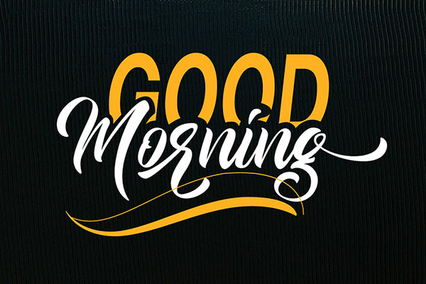 7cc1486b0d11f82fb00b87a1c032ed4a Good Morning