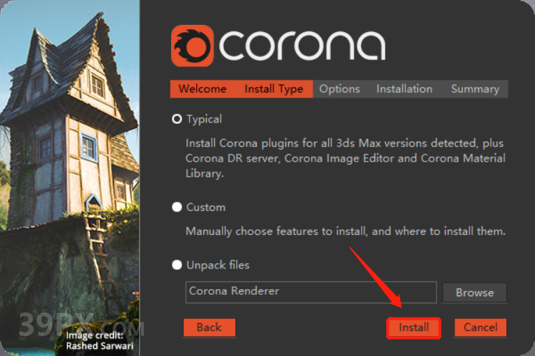 CR5.0渲染器 Corona 5.0  for 3ds Max(2013~2021)中/英文版下载和安装教程