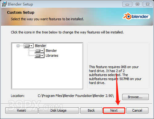 Blender 2.9 简体中文版安装包下载与安装方法