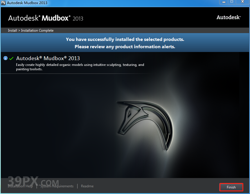 Mudbox 2013 中/英文破解版安装包下载与安装方法