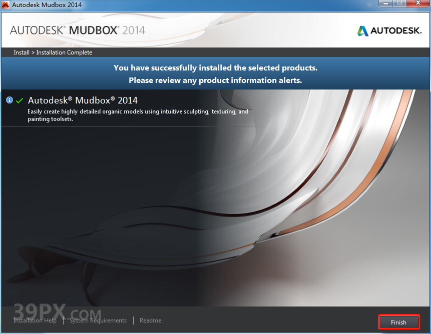 Mudbox 2014 中/英文破解版安装包下载与安装方法