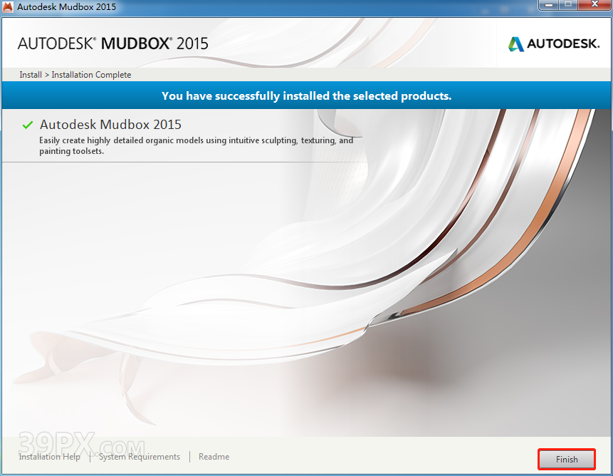 Mudbox 2015 中/英文破解版安装包下载与安装方法