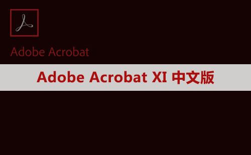 Adobe Acrobat Pro DC XI 软件安装包下载及安装教程