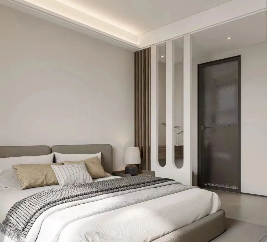 640-2 卫生间门对床怎么解决?