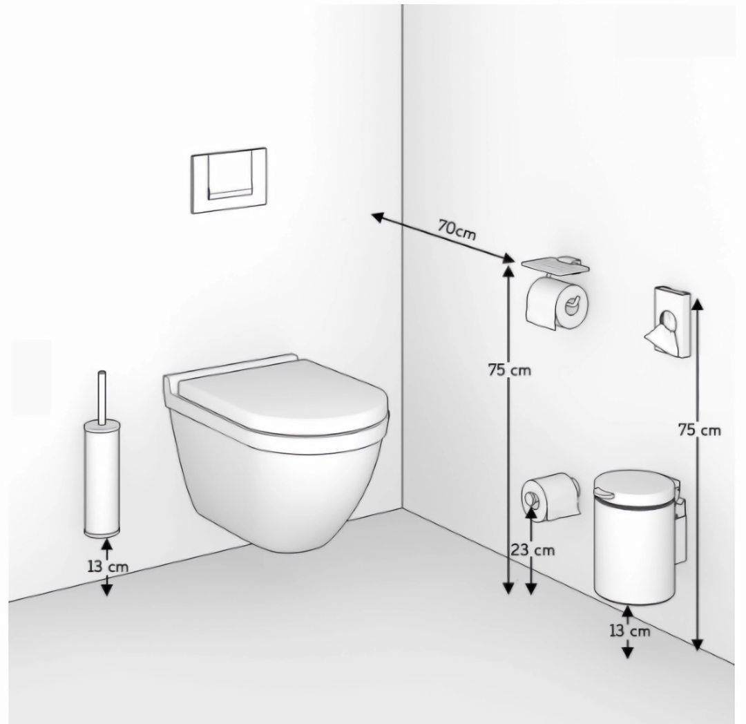 640-22 室内设计师必知的人体工程学尺寸(卫生间篇)