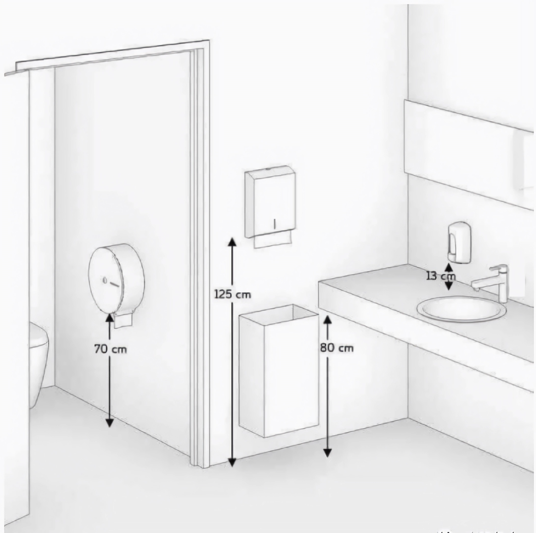 640-23 室内设计师必知的人体工程学尺寸(卫生间篇)