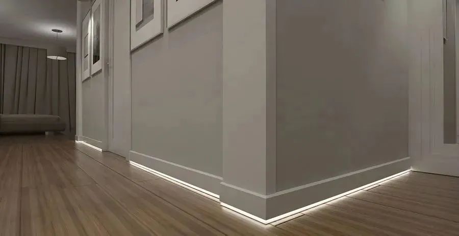 发光踢脚线是怎么做的？