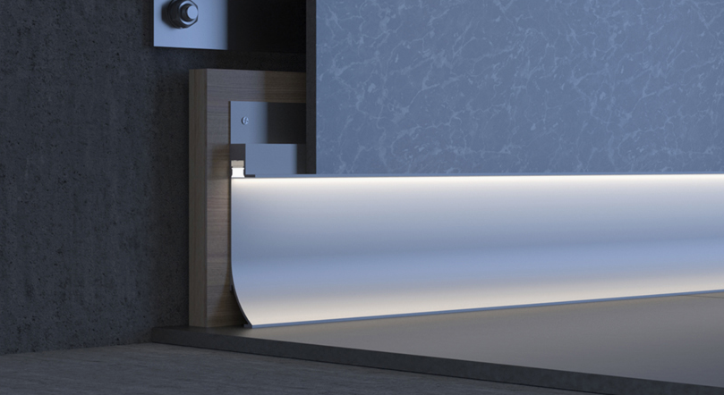 发光踢脚线是怎么做的？