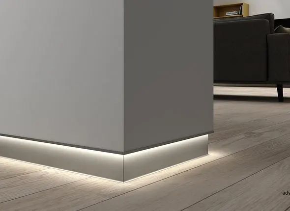 发光踢脚线是怎么做的？