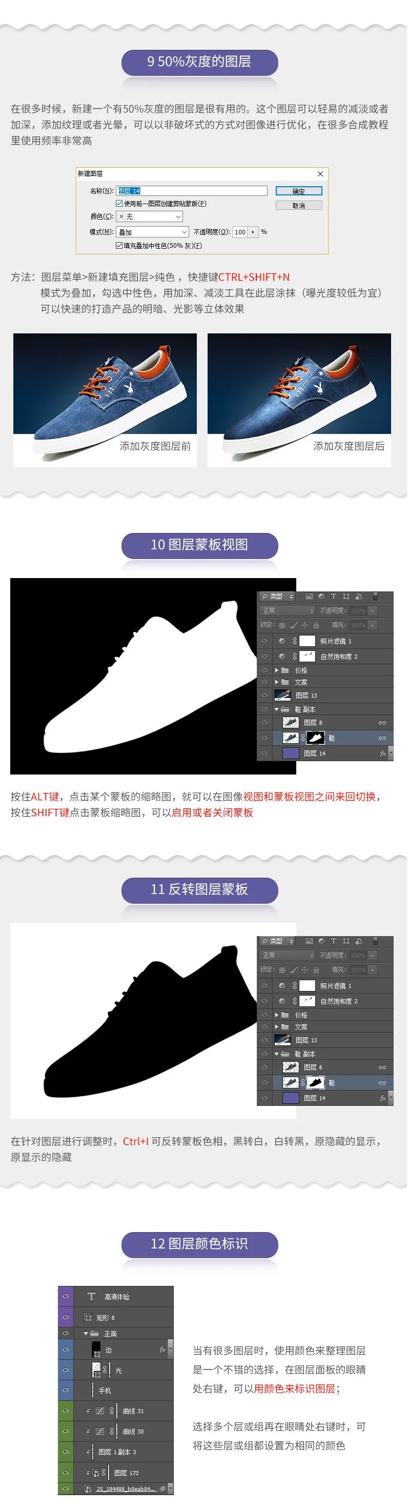 PS图层使用技巧