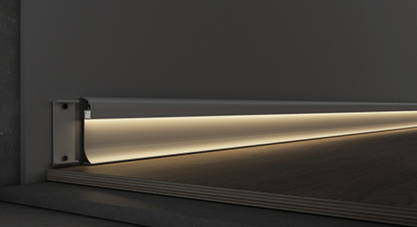 发光踢脚线是怎么做的？