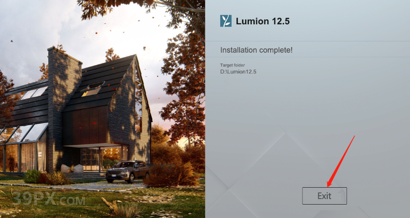 Lumion 12.5 软件安装包下载和安装教程