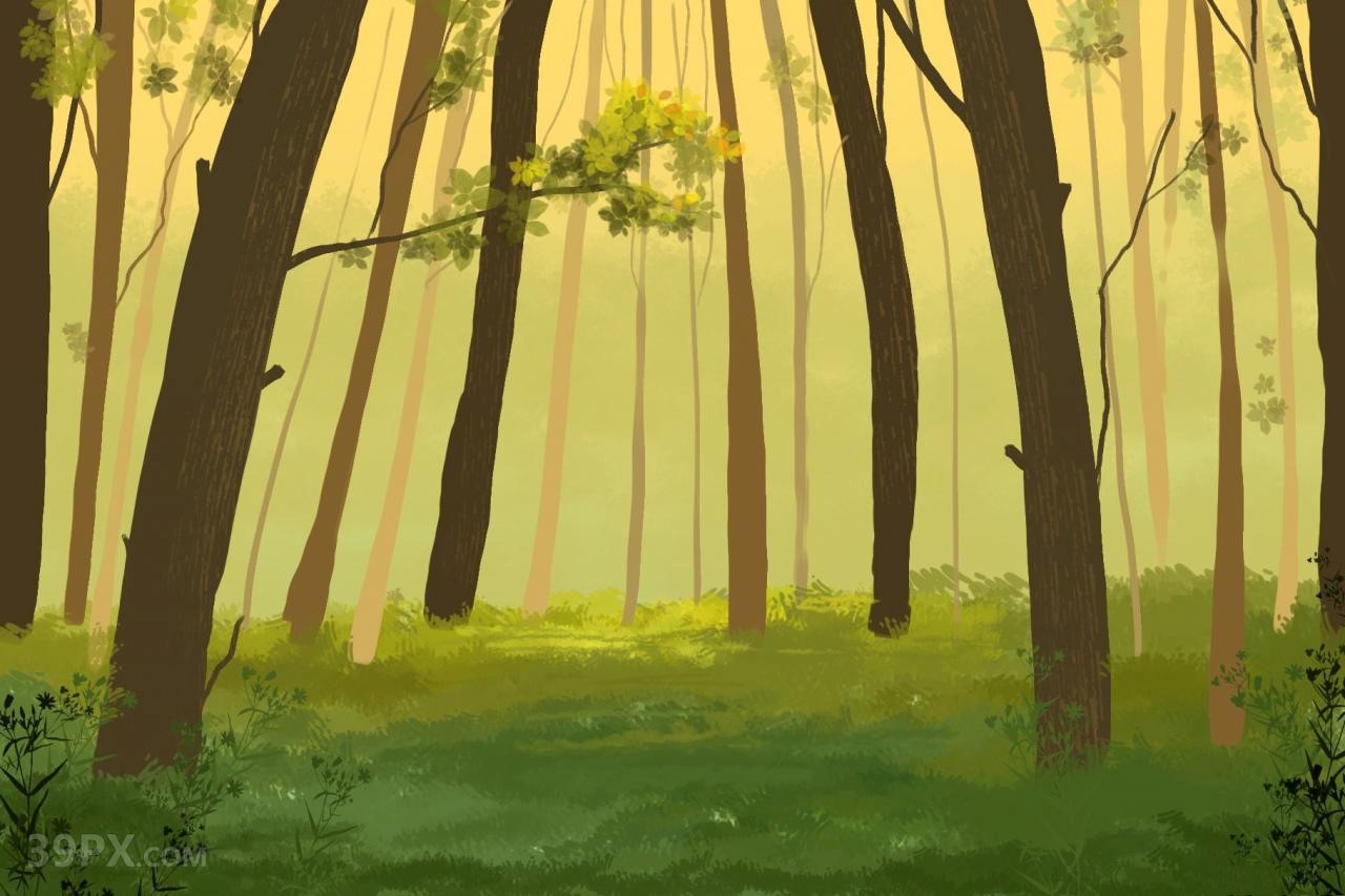 34 款Photoshop(PS笔刷) 植物画笔笔刷