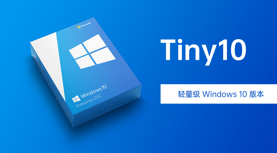 42c48453c50f19aa4281e0feca977e02 Windows 10 极致精简版 Tiny10 23H2 x64 更新版本发布