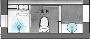640-10 卫生间小得可怜,怎么装修布置,才实用不拥挤?