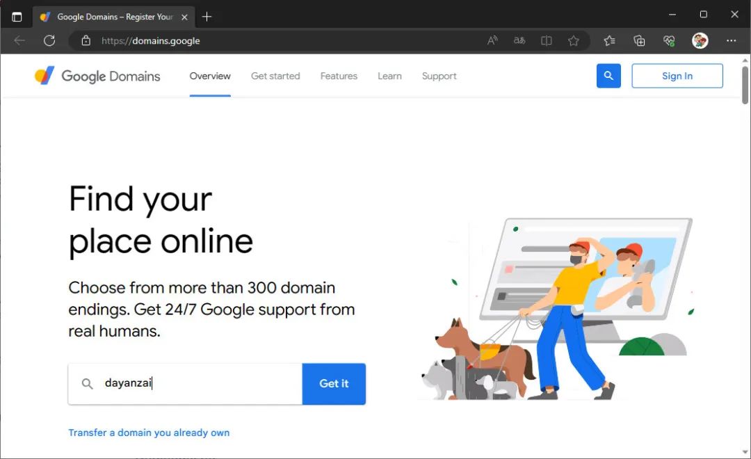 谷歌退出域名业务