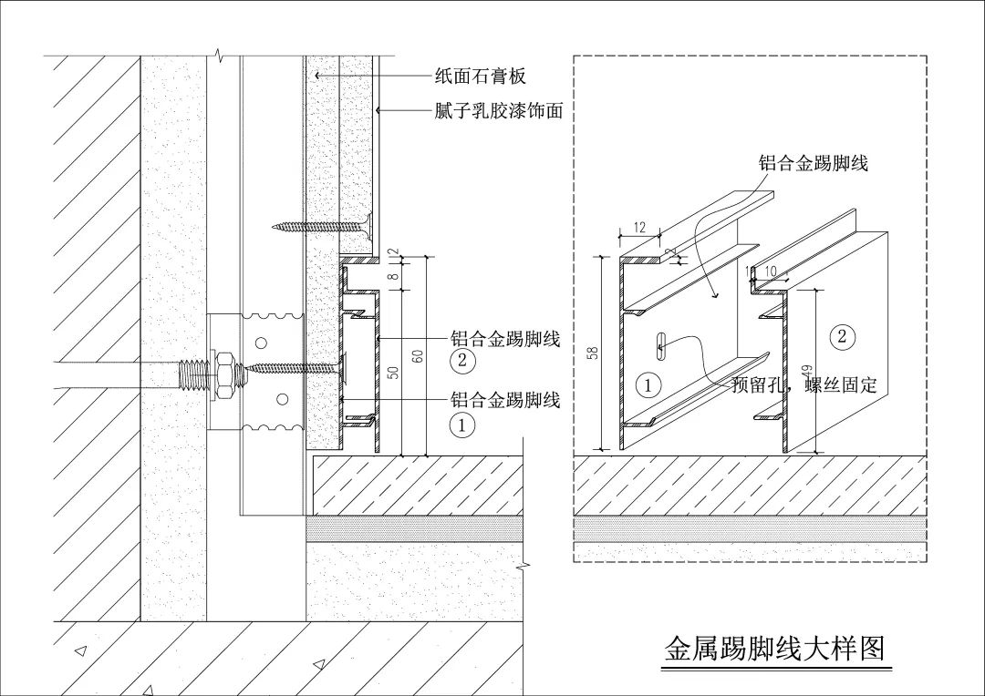 640-31 分享9种金属线条收口节点图