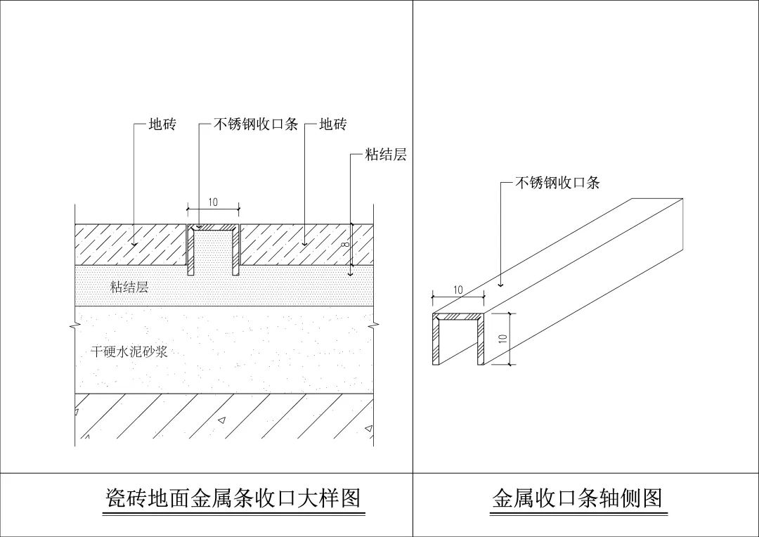 640-37 分享9种金属线条收口节点图