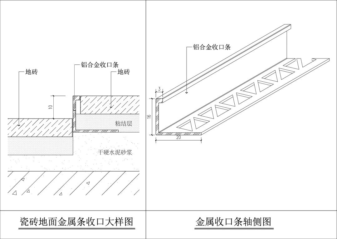 640-44 分享9种金属线条收口节点图