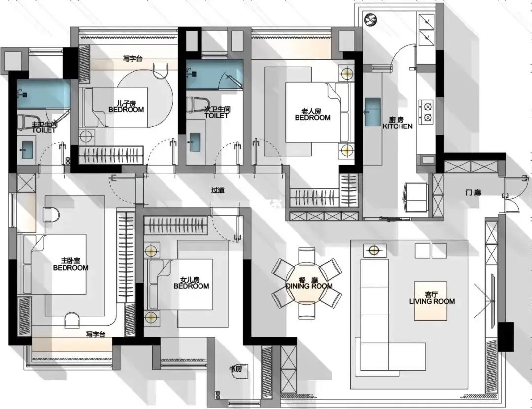 640-89 没有户型图纸情况下,五种辨别承重墙的方法