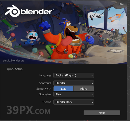 Blender 3.6.1 简体中文版安装包下载与安装方法