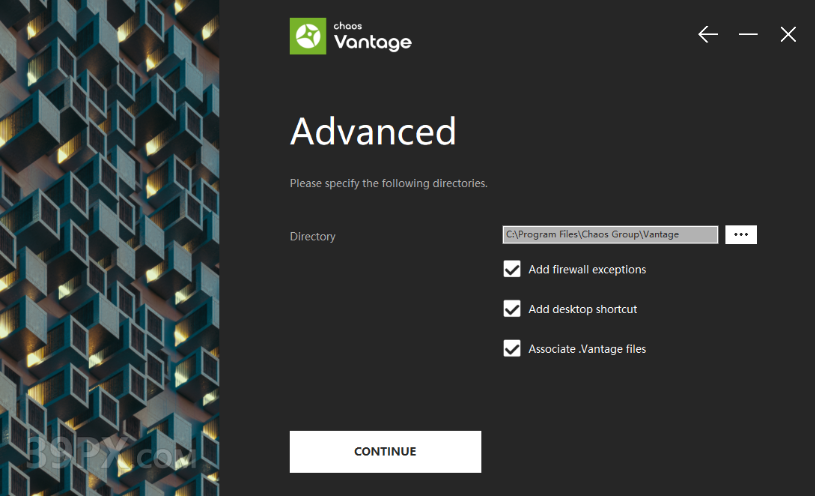 Chaos Vantage v1.8.2 中文汉化破解版【实时光线追踪预览软件】安装包下载与安装教程