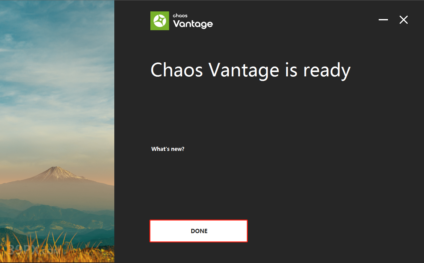 Chaos Vantage v1.8.2 中文汉化破解版【实时光线追踪预览软件】安装包下载与安装教程