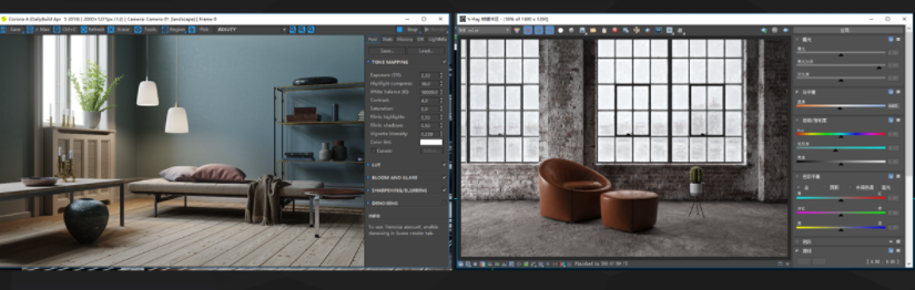 640-45 VRAY渲染器与Corona渲染器谁更好用,差别在哪?