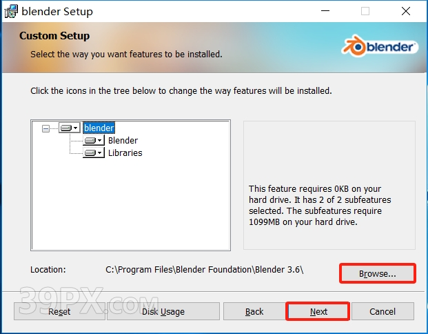 Blender 3.6.4 简体中文版安装包下载与安装方法