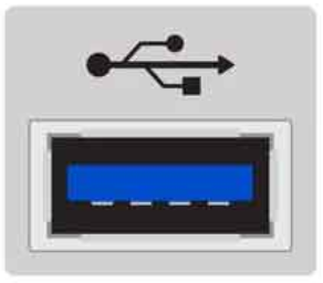 640-31 不同 USB 口的颜色代表了什么意思?