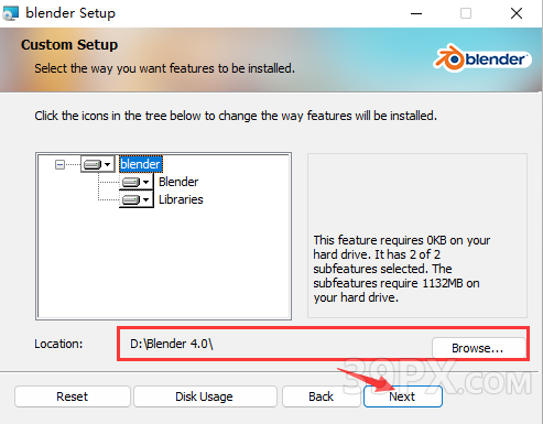 Blender 4.0.1 简体中文版安装包下载与安装方法