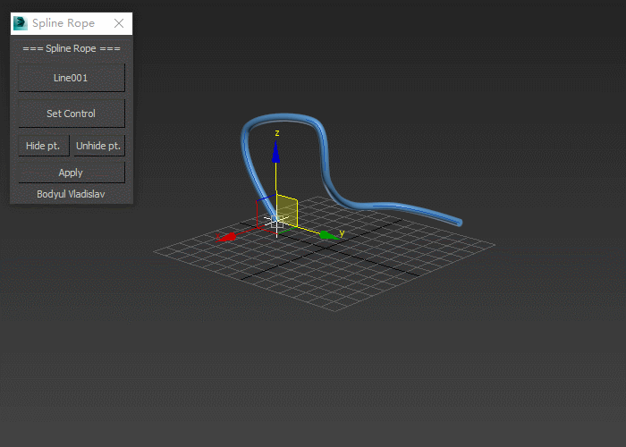 动态的样条线_MAX脚本
