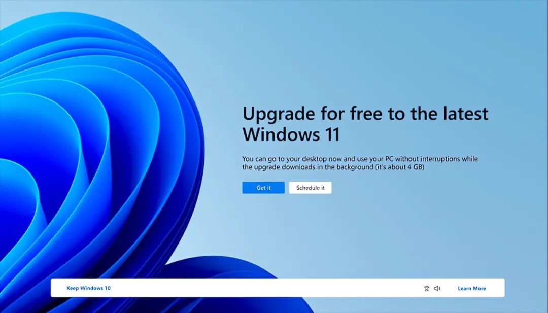 640-4 微软将向非托管企业设备推送 Windows 11 升级提示