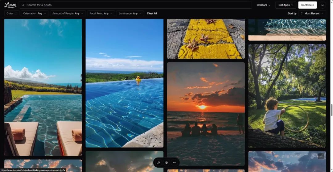 完全免费可商用 Lummi AI 人工智能生成图库