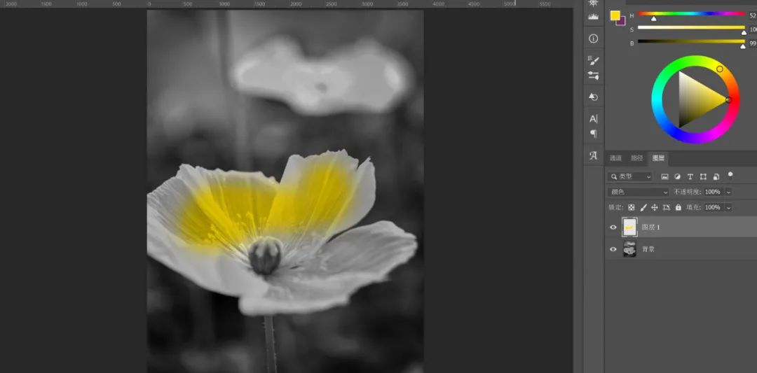 PS怎么把黑白照变成彩色？