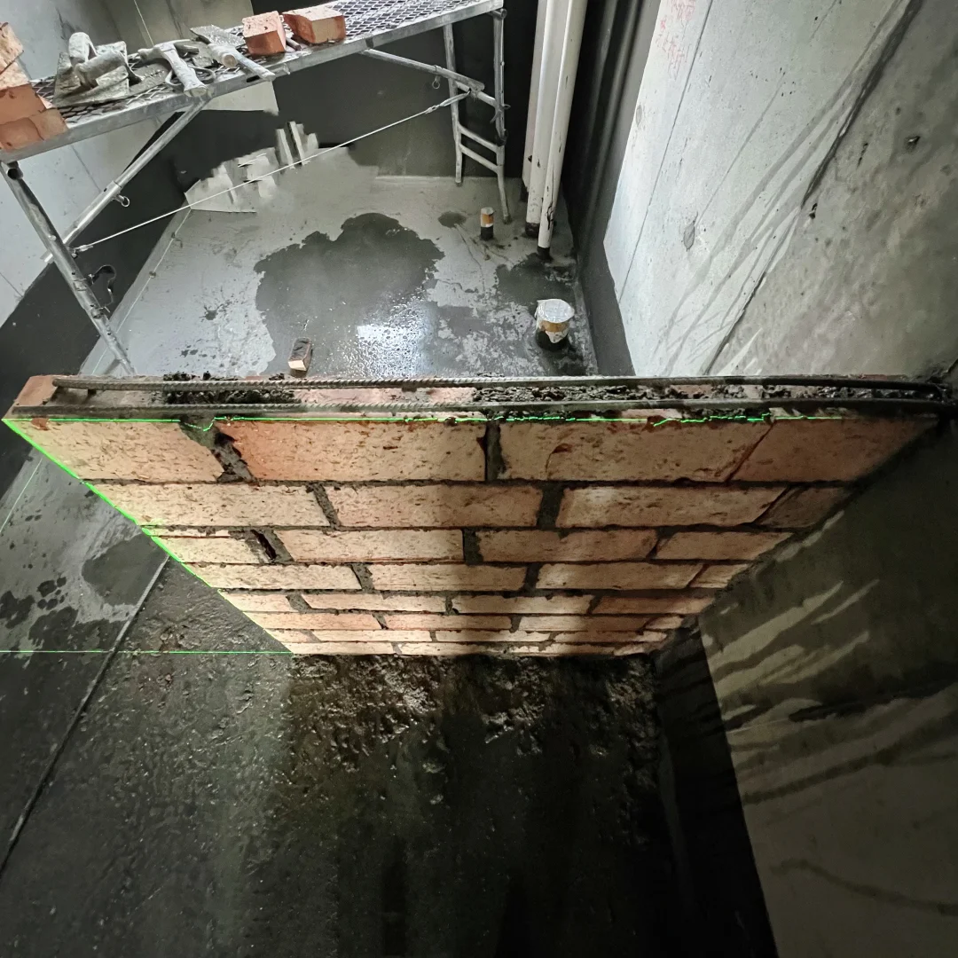 640-6 六分墙如何施工?