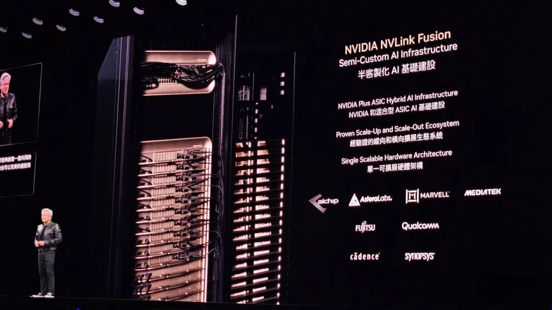 640-9 英伟达推 NVLink Fusion,开放 NVLink 高速互联技术