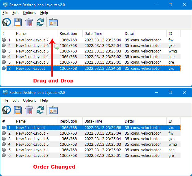 05381a68fe944d60bf8a210f8102ec04 ReIcon v2.0(恢复桌面图标布局)