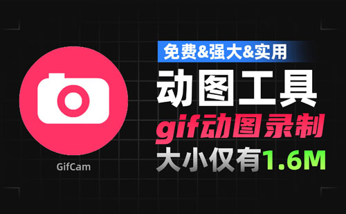 GifCam 6.5【动画录制录屏工具】免安装精简版