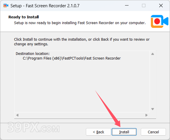 Fast Screen Recorder v2.1.0.7 屏幕录制工具-中文绿色便携版