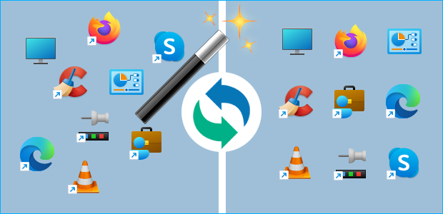 ceba57bcadf18a5d4e2263483af8d629 ReIcon v2.0(恢复桌面图标布局)