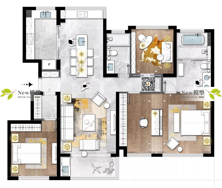 O1CN01DLXf8o1Xjj1jQIMmv_1941722960 高端彩平表现视频教程ps零基础到进阶彩色平面立面图绘制视频课程
