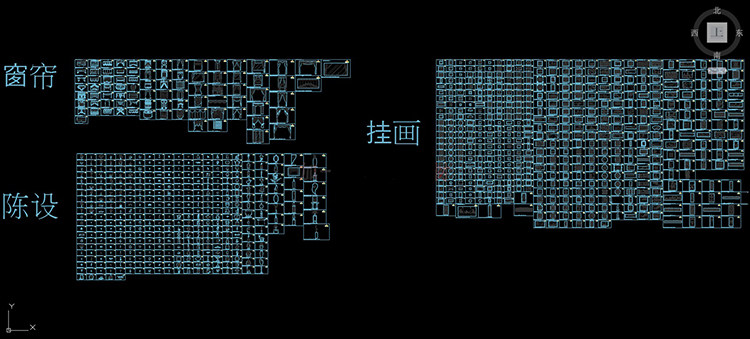 cad图库柜子灯具家具橱柜室内家装施工图平面立面模图块素材大全