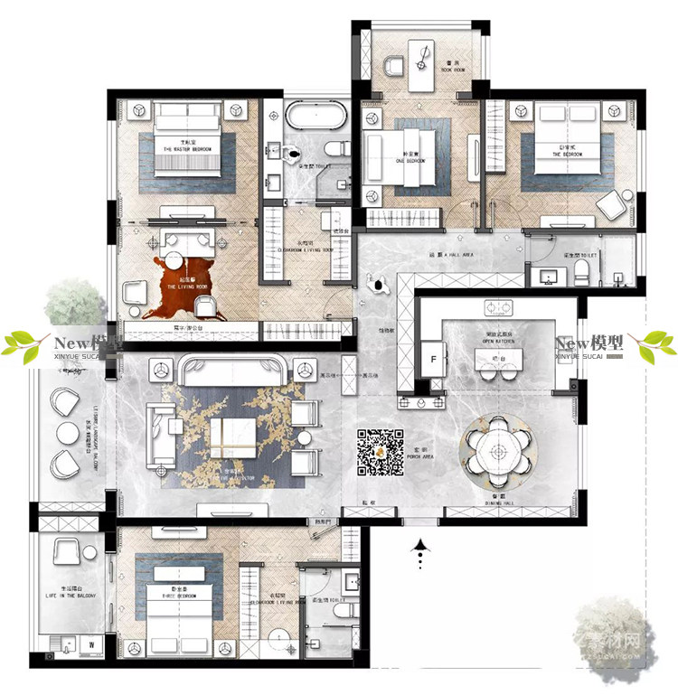 O1CN01dEQeJm1Xjj1al9un5_1941722960 高端彩平表现视频教程ps零基础到进阶彩色平面立面图绘制视频课程