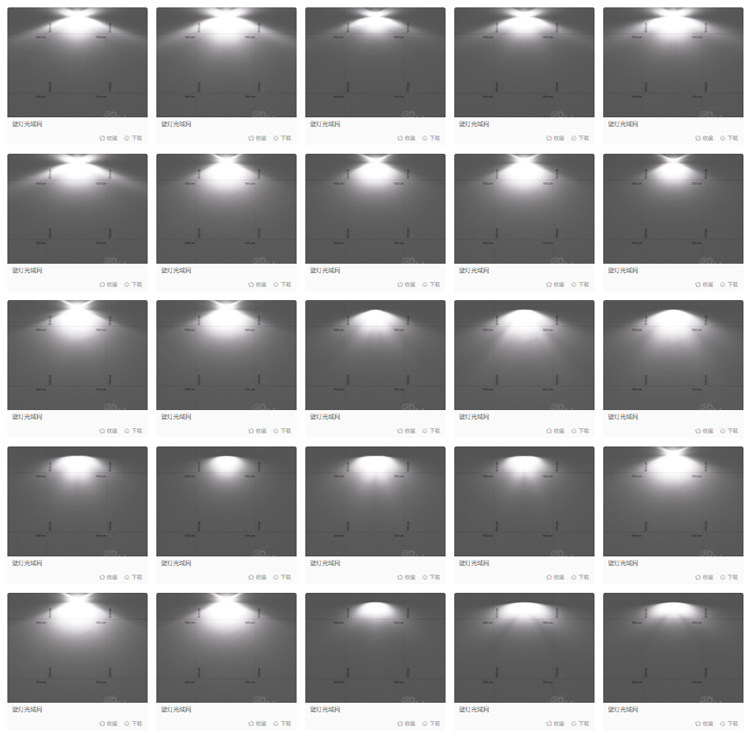 IES灯光enscape光域网插件文件筒灯射灯壁灯室内ens草图大师素材