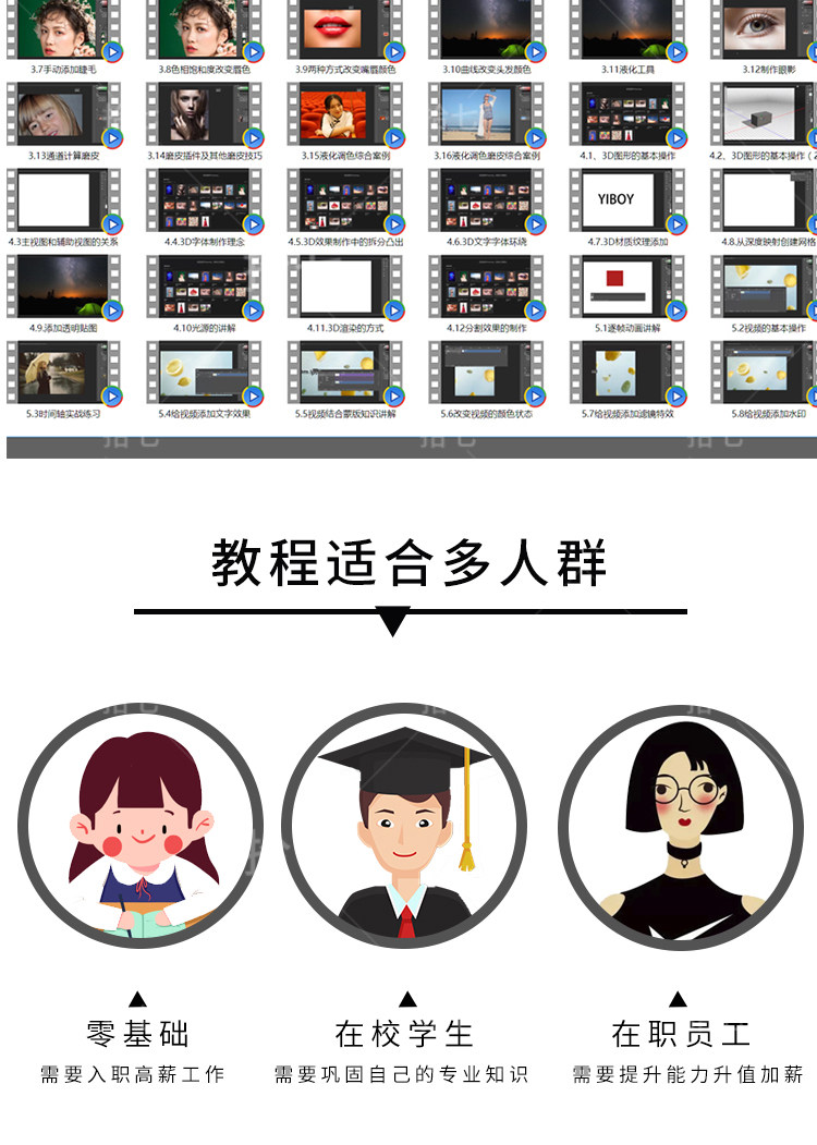 O1CN01tr6DaW1Xjj2iXMREX_1941722960 ps教程零基础平面设计淘宝美工抠图软件自学调色修图课程视频教学